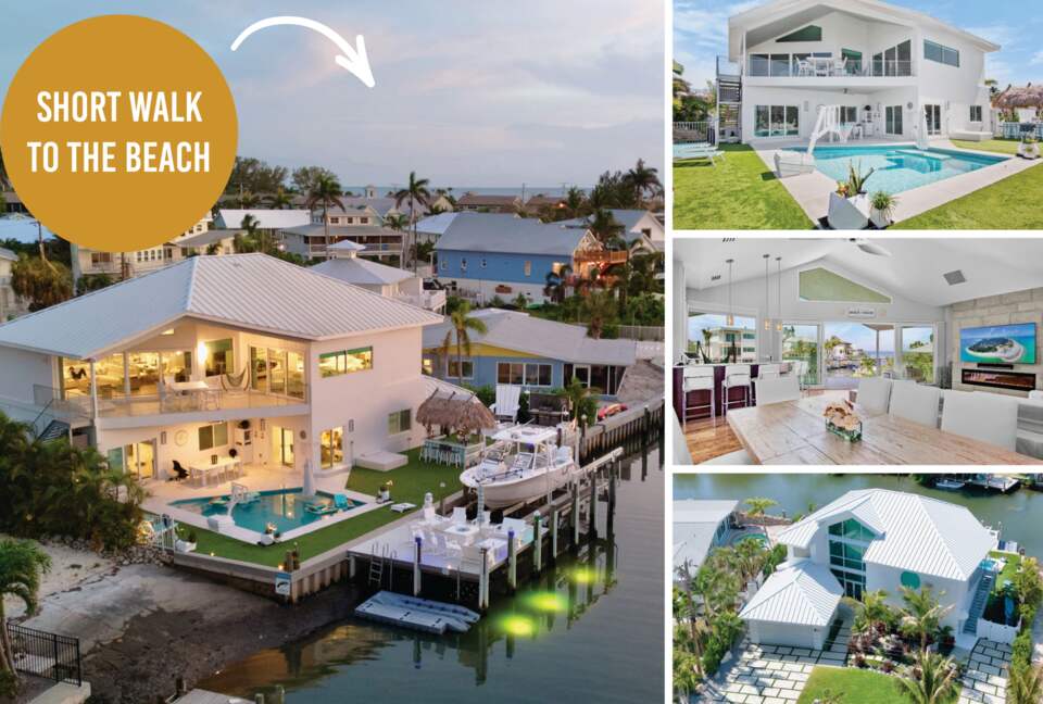 Island Life Villa - 5 Bed at Anna Maria, Florida - Holmes Beach, Florida