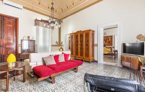 Liberty-Inspired Apartment with Terrace & Frescoes - Trepuzzi, Italy