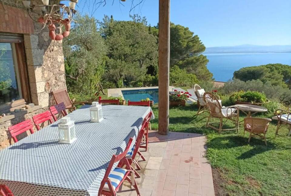 Tuscan Home with Panoramic Sea Views - Porto Santo Stefano, Italy