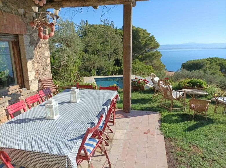 Tuscan Home with Panoramic Sea Views - Porto Santo Stefano, Italy