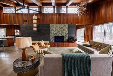 Mid-Century Haven with Private Lakes and Endless Views - Erhard, Minnesota