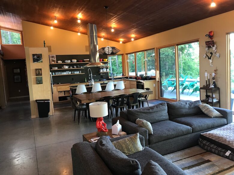 Modern Rustic Lake Home | Outdoor Lover’s Lakefront Haven - Erhard, Minnesota