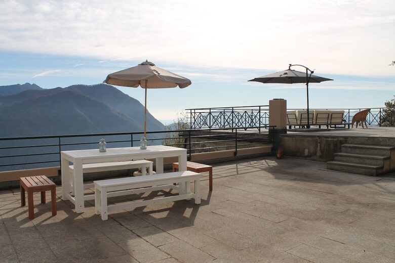 Panoramic Duplex with Lake and Mountain Vistas - Brè Sopra Lugano, Switzerland