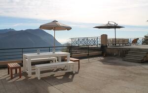 Panoramic Duplex with Lake and Mountain Vistas - Brè Sopra Lugano, Switzerland