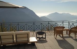 Panoramic Duplex with Lake and Mountain Vistas - Brè Sopra Lugano, Switzerland