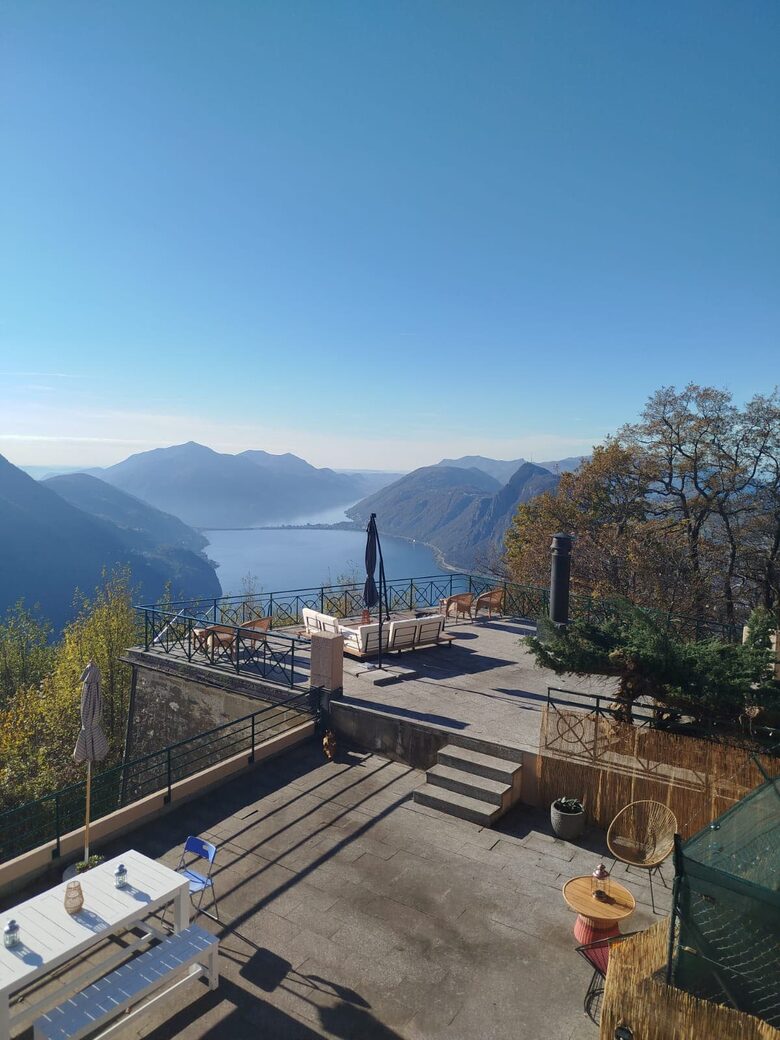 Panoramic Duplex with Lake and Mountain Vistas - Brè Sopra Lugano, Switzerland