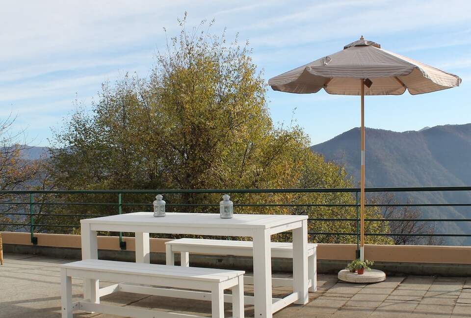 Panoramic Duplex with Lake and Mountain Vistas - Brè Sopra Lugano, Switzerland