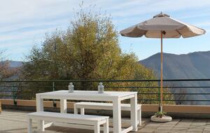 Panoramic Duplex with Lake and Mountain Vistas - Brè Sopra Lugano, Switzerland