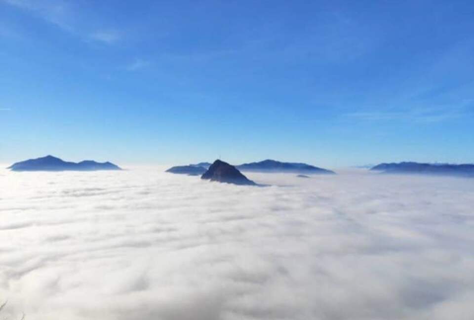 Panoramic Duplex with Lake and Mountain Vistas - Brè Sopra Lugano, Switzerland