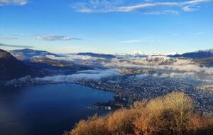 Panoramic Duplex with Lake and Mountain Vistas - Brè Sopra Lugano, Switzerland