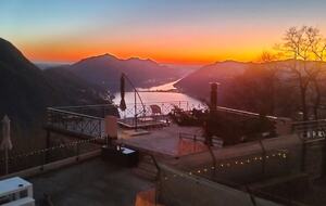 Panoramic Duplex with Lake and Mountain Vistas - Brè Sopra Lugano, Switzerland
