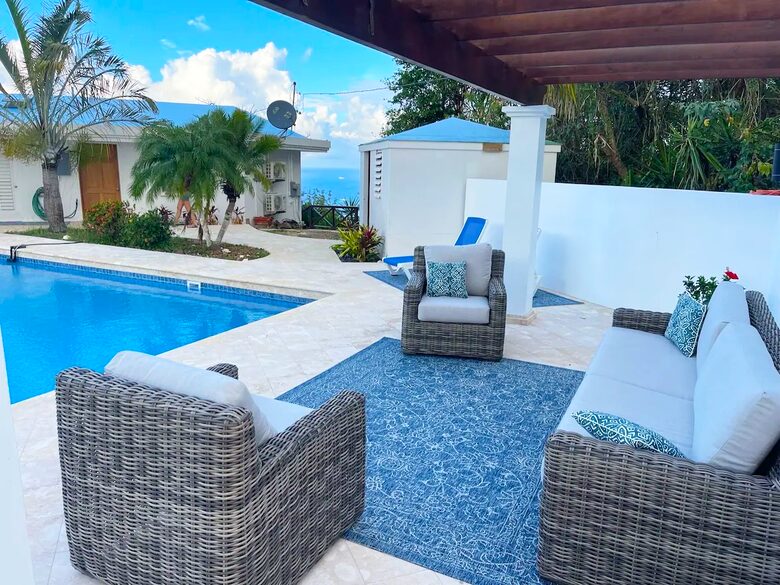 St. Croix Luxury Lookout with Poolside Paradise Vistas - Christiansted, Virgin Islands, U.S.