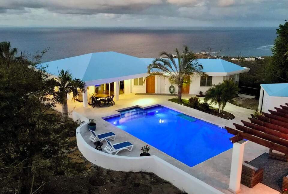 St. Croix Luxury Lookout with Poolside Paradise Vistas - Christiansted, Virgin Islands, U.S.