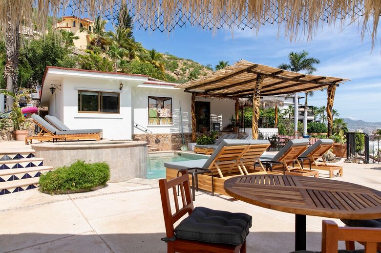 Elegant El Pedregal Retreat with Pool, Palapas & Private Beach Access - Cabo San Lucas, Mexico