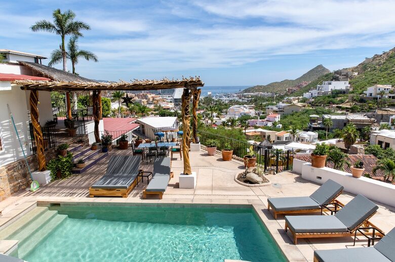 Elegant El Pedregal Retreat with Pool, Palapas & Private Beach Access - Cabo San Lucas, Mexico