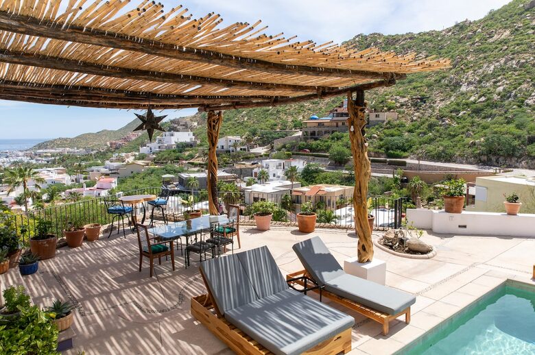 Elegant El Pedregal Retreat with Pool, Palapas & Private Beach Access - Cabo San Lucas, Mexico