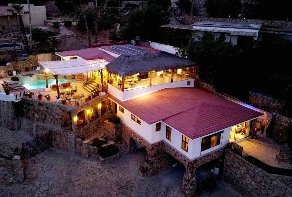 Elegant El Pedregal Retreat with Pool, Palapas & Private Beach Access - Cabo San Lucas, Mexico
