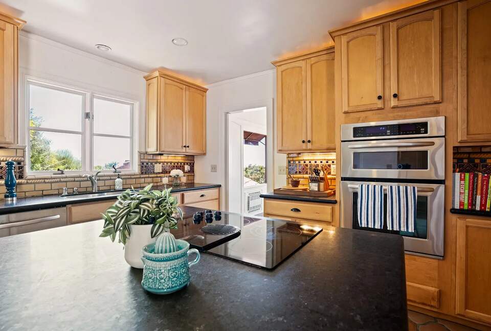 Kitchen with morning sun