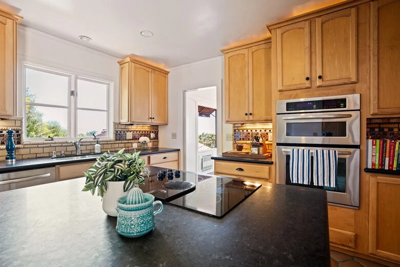 Kitchen with morning sun