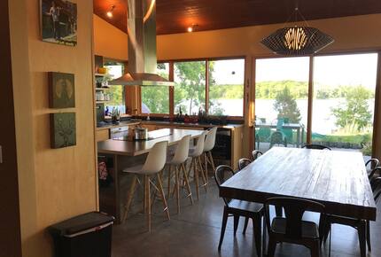 Modern Rustic Lake Home | Outdoor Lover’s Lakefront Haven - Erhard, Minnesota