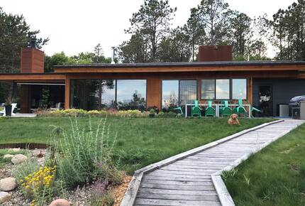Modern Rustic Lake Home | Outdoor Lover’s Lakefront Haven - Erhard, Minnesota