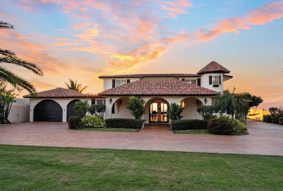 Spanish-Inspired Villa Overlooking Crash Boat Beach - Aguadilla Pueblo, Puerto Rico