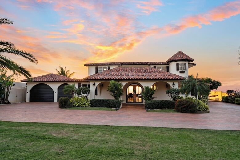 Spanish-Inspired Villa Overlooking Crash Boat Beach - Aguadilla Pueblo, Puerto Rico