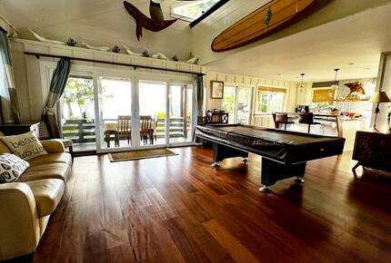 Beachfront North Shore retreat with panoramic ocean views - Haleiwa, Hawaii