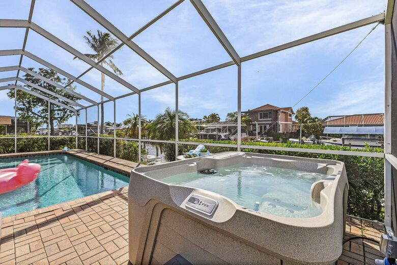 Spacious Villa with Private Dock & Tropical Outdoor Living - Cape Coral, Florida