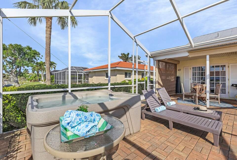 Spacious Villa with Private Dock & Tropical Outdoor Living - Cape Coral, Florida