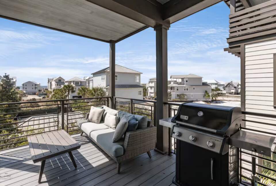 Elegant Seagrove Beach House with Gulf Views & Bikes - Santa Rosa Beach, Florida