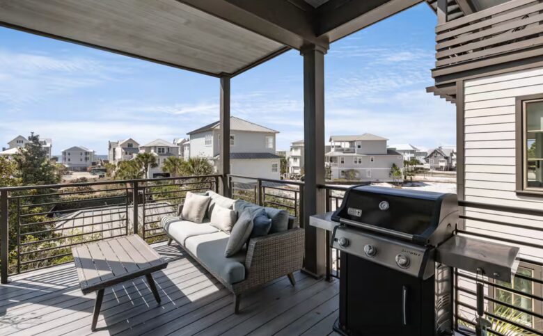 Elegant Seagrove Beach House with Gulf Views & Bikes - Santa Rosa Beach, Florida