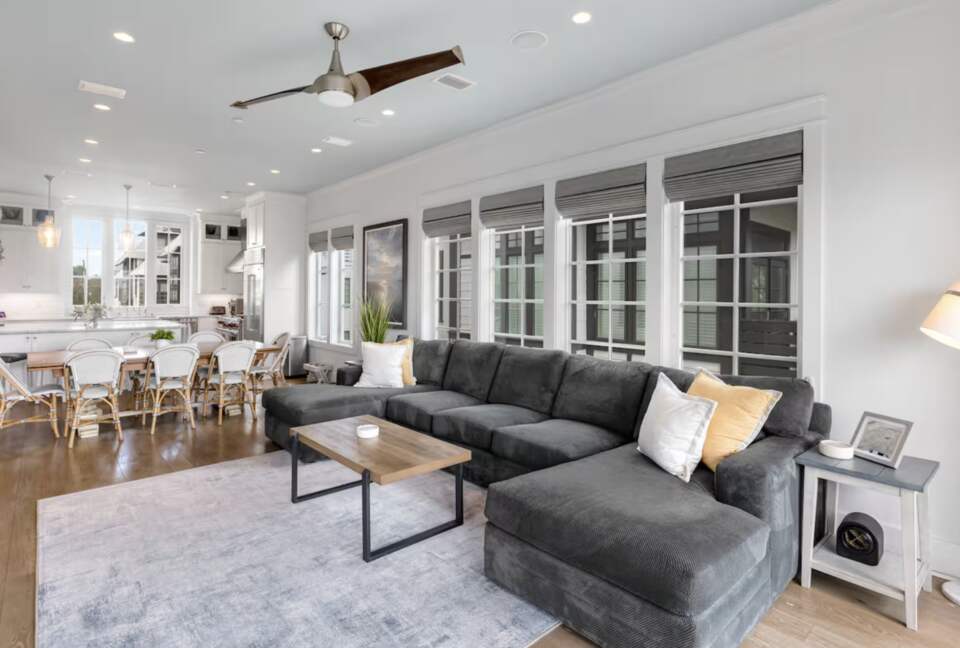 Elegant Seagrove Beach House with Gulf Views & Bikes - Santa Rosa Beach, Florida