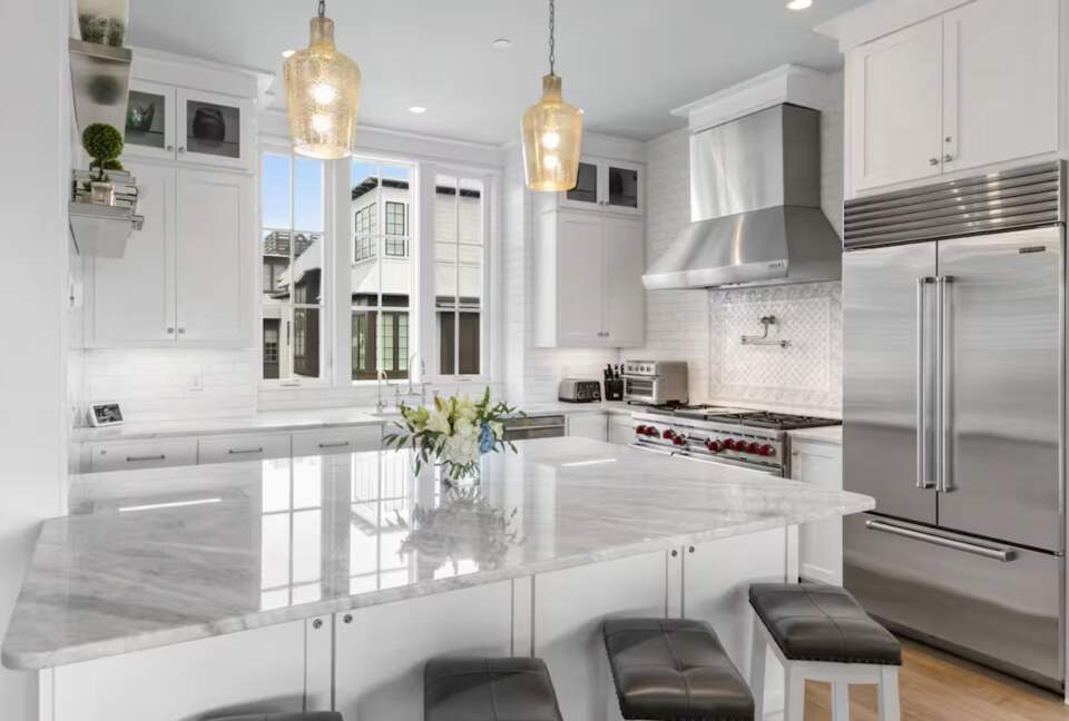 Elegant Seagrove Beach House with Gulf Views & Bikes - Santa Rosa Beach, Florida