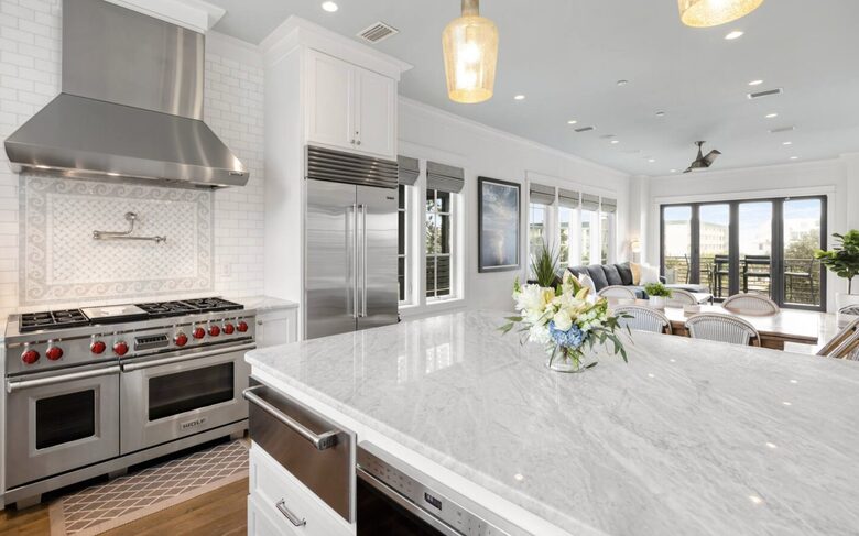 Elegant Seagrove Beach House with Gulf Views & Bikes - Santa Rosa Beach, Florida