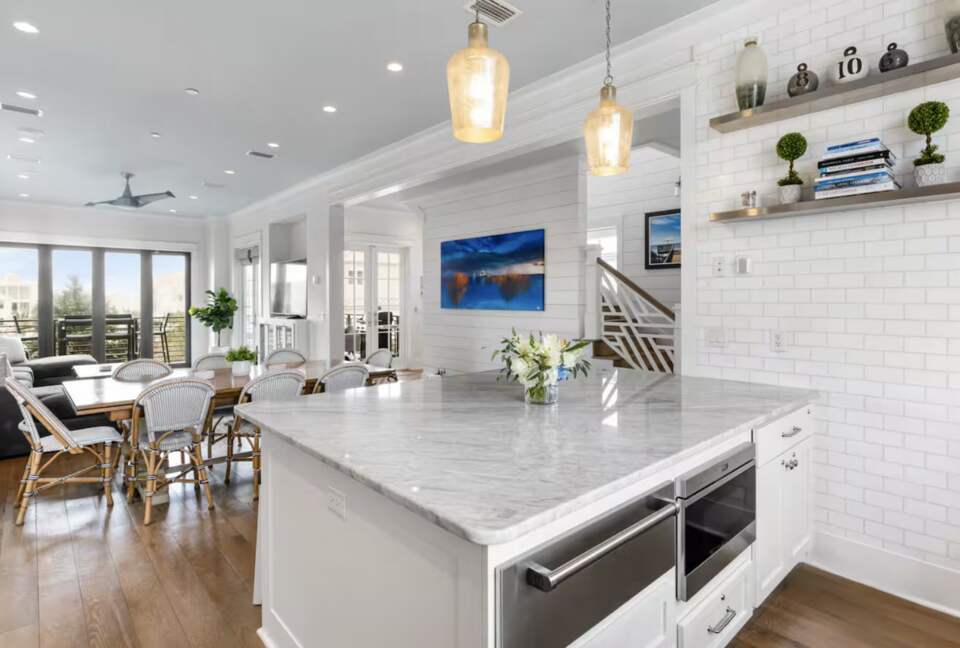 Elegant Seagrove Beach House with Gulf Views & Bikes - Santa Rosa Beach, Florida