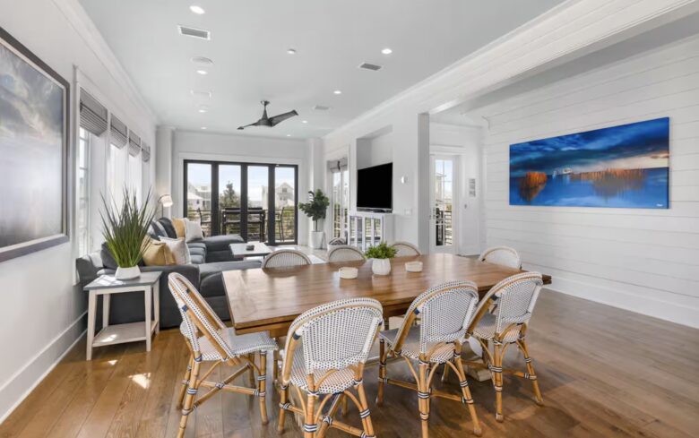 Elegant Seagrove Beach House with Gulf Views & Bikes - Santa Rosa Beach, Florida