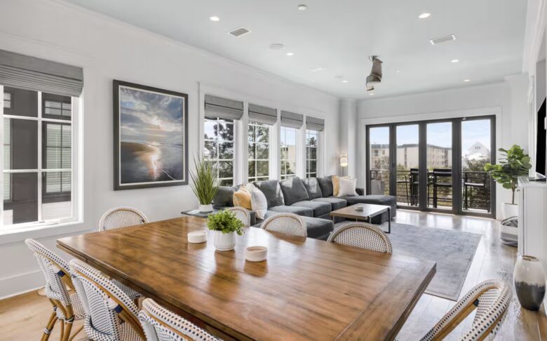 Elegant Seagrove Beach House with Gulf Views & Bikes - Santa Rosa Beach, Florida