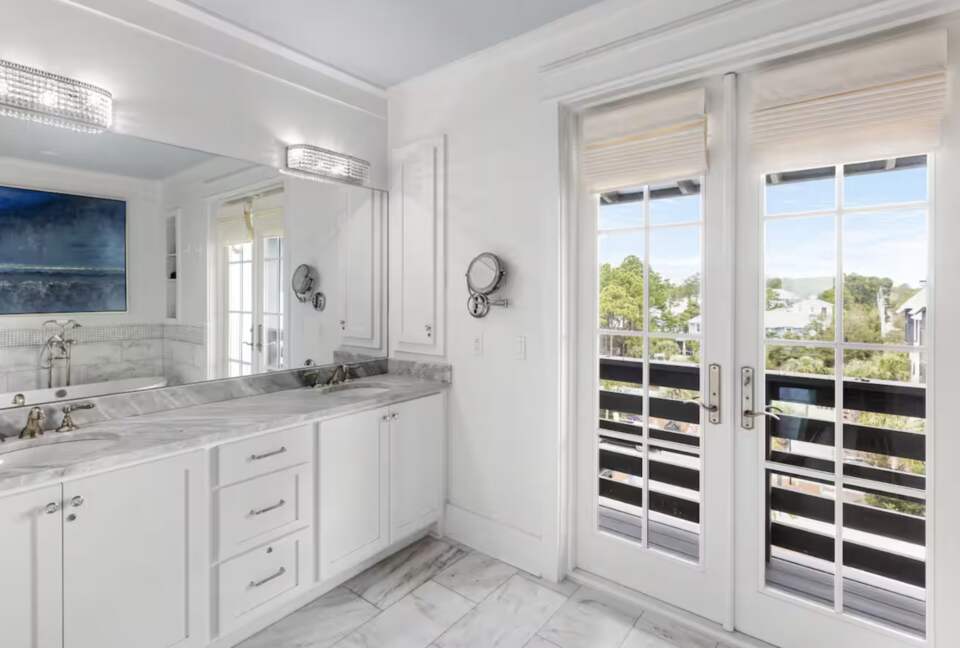 Elegant Seagrove Beach House with Gulf Views & Bikes - Santa Rosa Beach, Florida