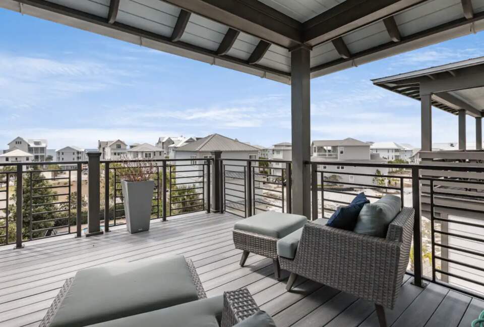 Elegant Seagrove Beach House with Gulf Views & Bikes - Santa Rosa Beach, Florida