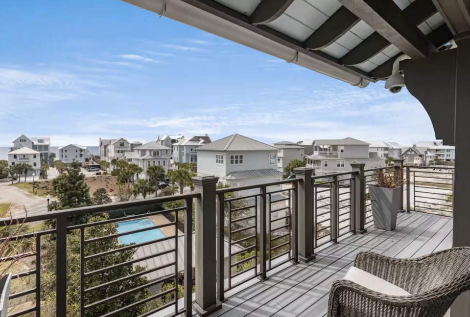 Elegant Seagrove Beach House with Gulf Views & Bikes - Santa Rosa Beach, Florida