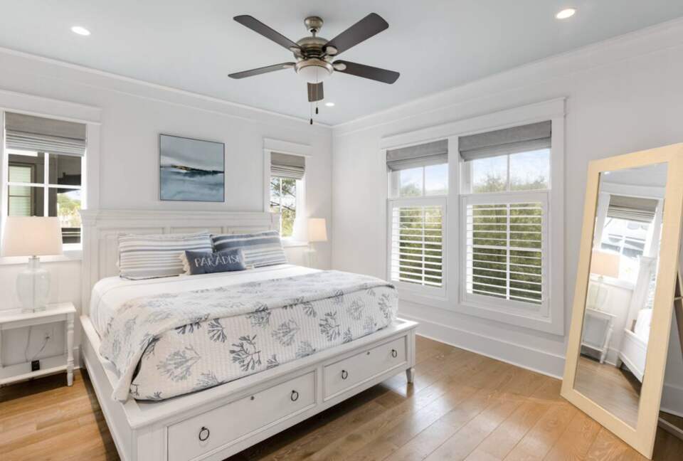 Elegant Seagrove Beach House with Gulf Views & Bikes - Santa Rosa Beach, Florida