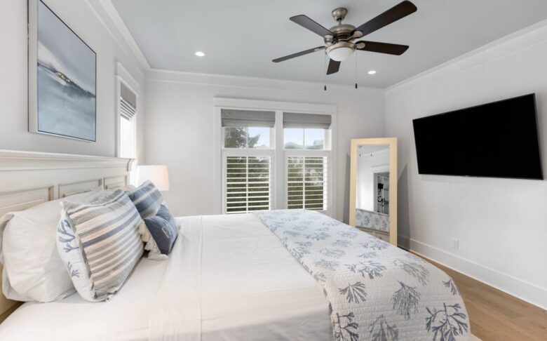 Elegant Seagrove Beach House with Gulf Views & Bikes - Santa Rosa Beach, Florida