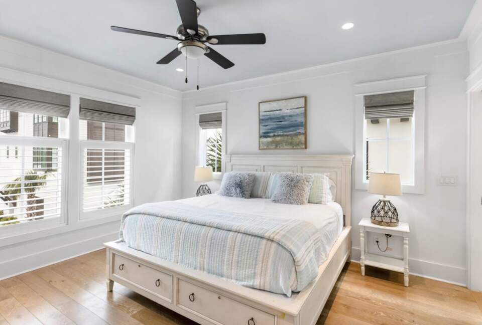 Elegant Seagrove Beach House with Gulf Views & Bikes - Santa Rosa Beach, Florida