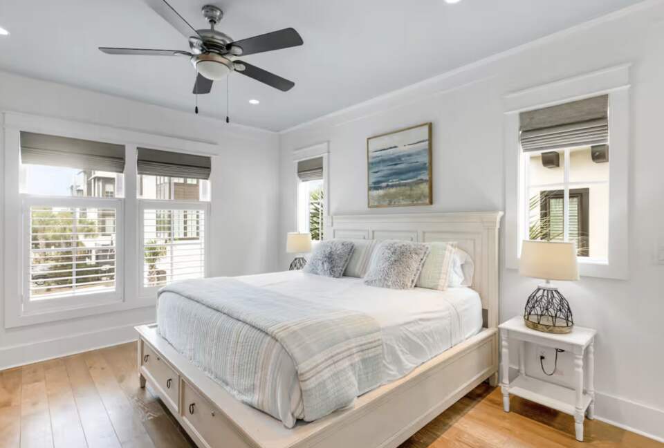 Elegant Seagrove Beach House with Gulf Views & Bikes - Santa Rosa Beach, Florida