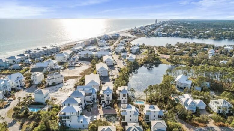 Elegant Seagrove Beach House with Gulf Views & Bikes - Santa Rosa Beach, Florida
