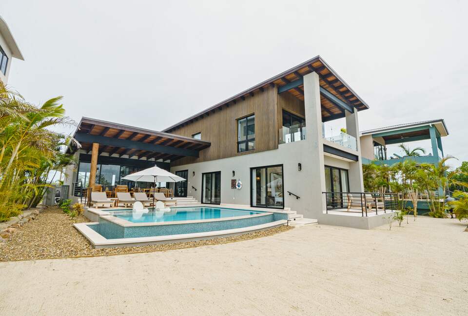 Prana Maya 4 Bedroom Oceanfront Villa - Placencia, Belize