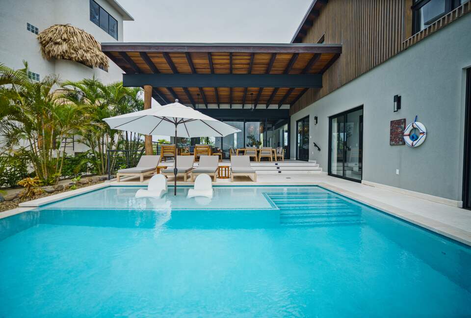 Prana Maya 4 Bedroom Oceanfront Villa - Placencia, Belize