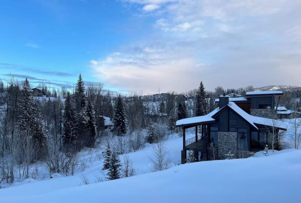 View from back porch