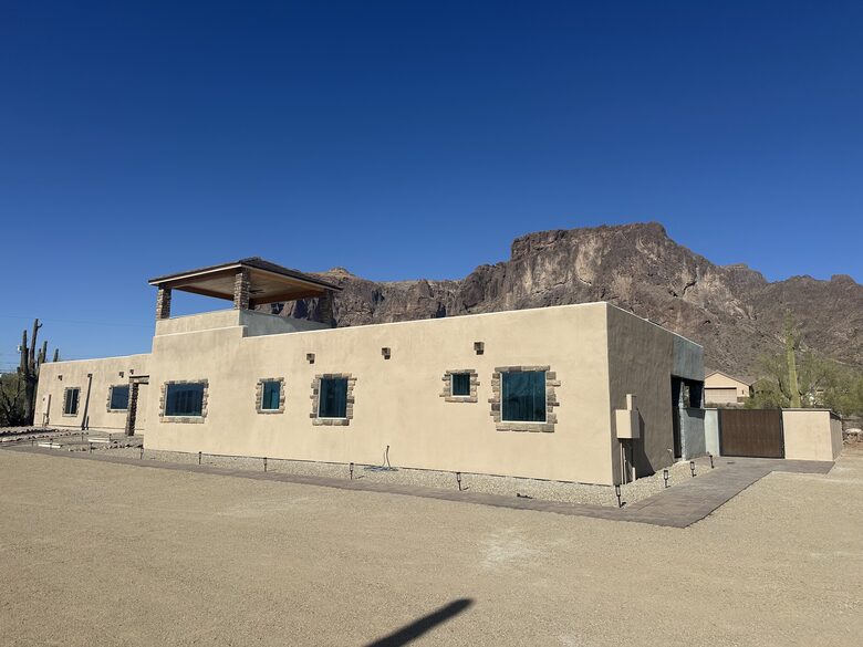 Mountain-Framed Private Estate with Entertainment Pavilion & Outdoor Oasis - Apache Junction, Arizona